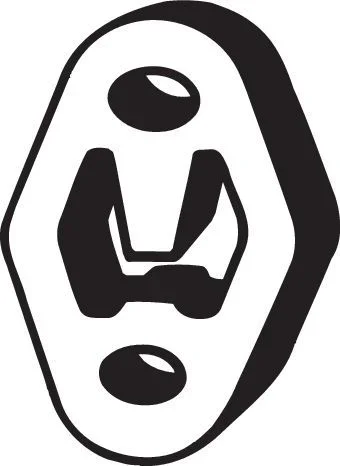 BS 255-121 Závěsná guma uchycení výfuku BOSAL 31748