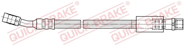 Brzdová hadice QUICK BRAKE 58.988 Brzdová hadice QUICK BRAKE 58.988