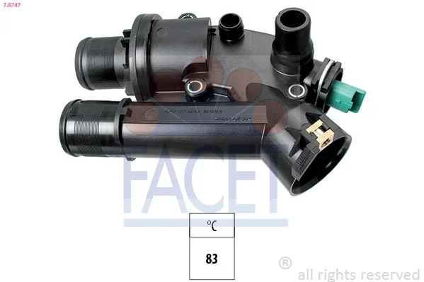 Termostat, chladivo FACET 7.8747 Termostat, chladivo FACET 7.8747