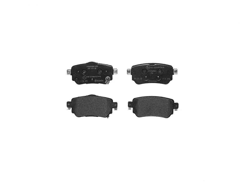 Sada brzdových destiček, kotoučová brzda BREMBO P56098