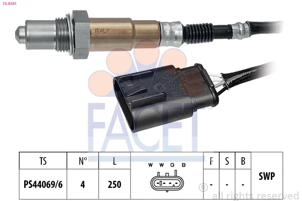 Lambda sonda FACET 10.8381