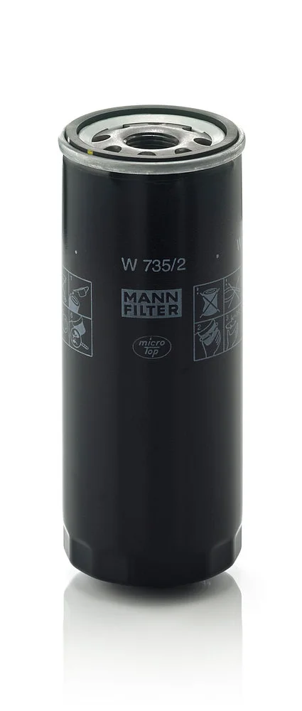 Olejový filtr MANN-FILTER W735/2 – OE 077115561G