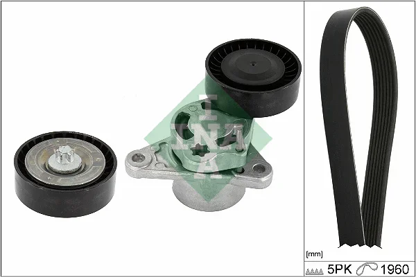 Sada žebrovaných klínových řemenů Schaeffler INA 529048710