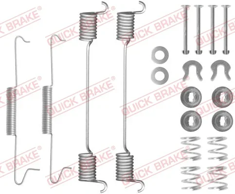 Sada příslušenství, brzdové čelisti QUICK BRAKE 105-0525 Sada příslušenství, brzdové čelisti QUICK BRAKE 105-0525