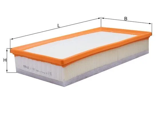 Vzduchový filtr KNECHT LX1835 – OE 1J0129620A