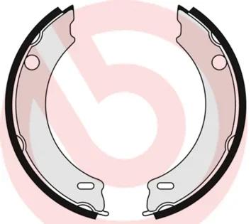 Sada brzdových čelistí, parkovací brzda BREMBO S86508
