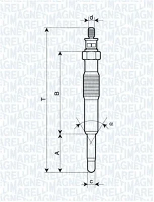 Zhavici svicka MAGNETI MARELLI 062900017304