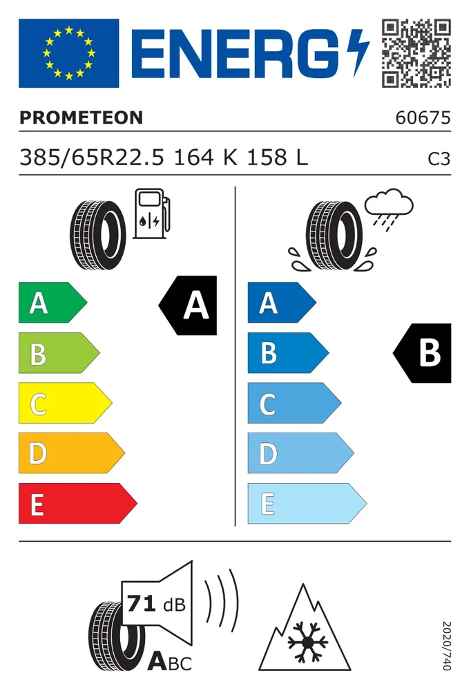 385/65R22.5 CPM H02PT PROMETEON 385/65R22.5CPMH02PT