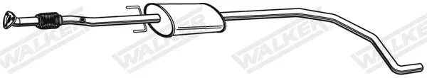 Stredni tlumic vyfuku WALKER 23382