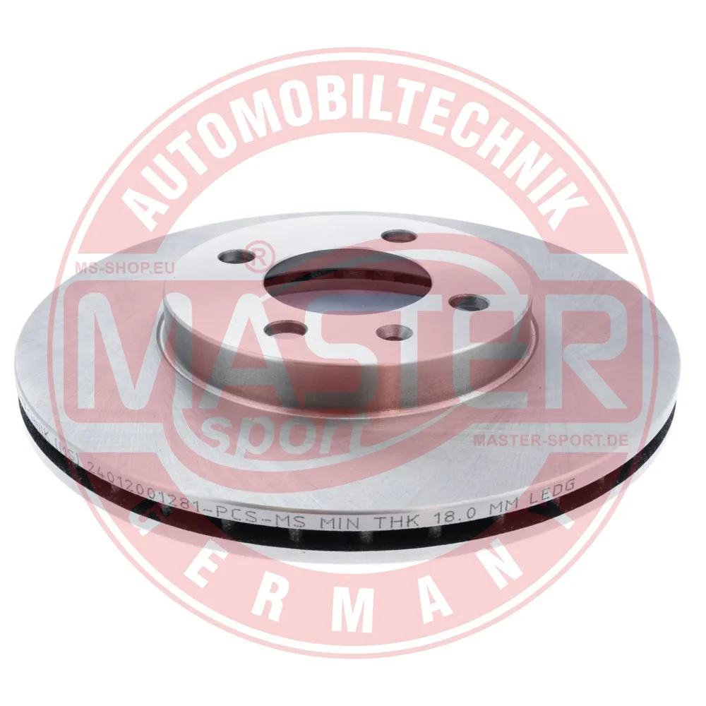 Brzdový kotúč MASTER-SPORT GERMANY 24012001281-PCS-MS