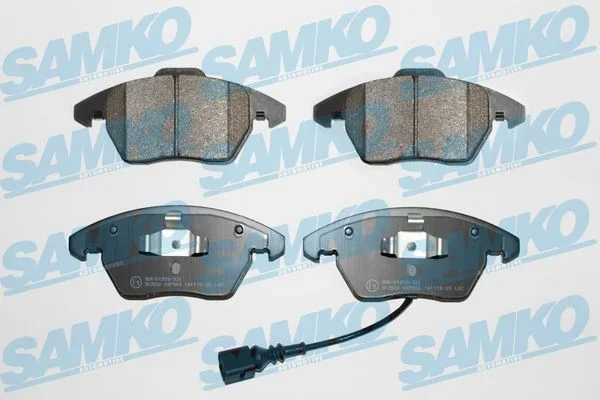 Sada brzdových destiček, kotoučová brzda SAMKO 5SP866