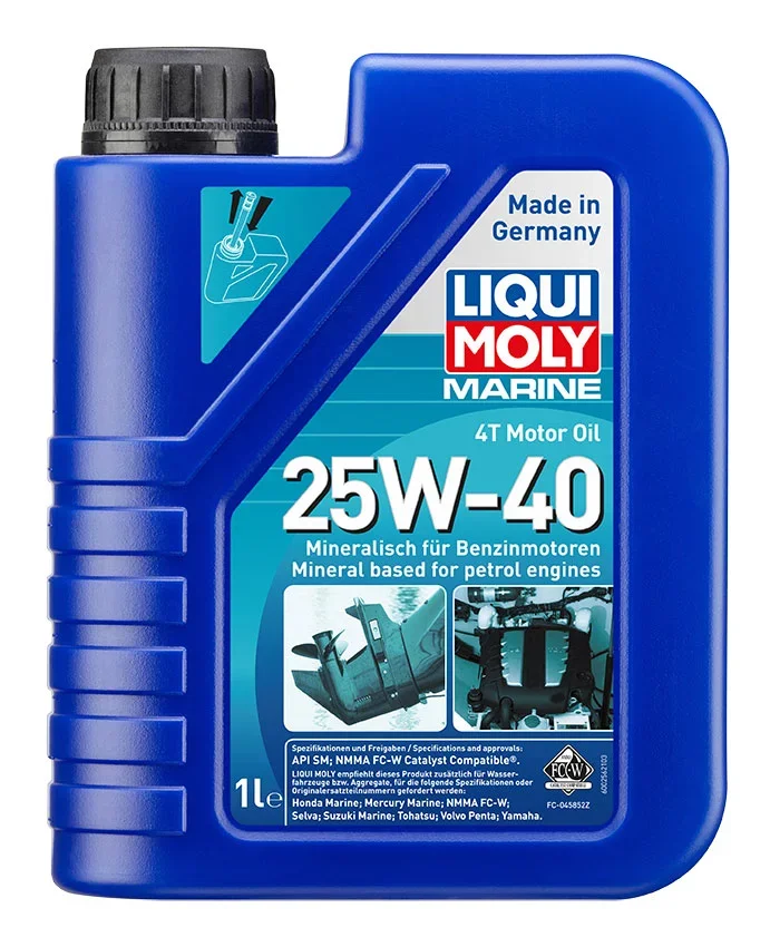 Motorový olej marine 4t 25w-40 LIQUI MOLY 25026