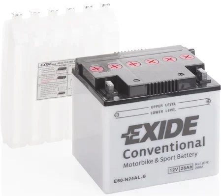 startovací baterie EXIDE E60-N24AL-B startovací baterie EXIDE E60-N24AL-B