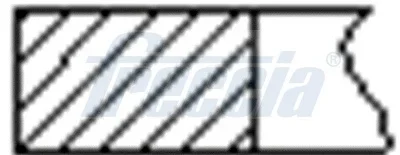 Sada pístních kroužků FRECCIA FR10-209600 Sada pístních kroužků FRECCIA FR10-209600