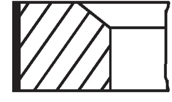 Sada pistnich krouzku MAHLE 681RS001050N0