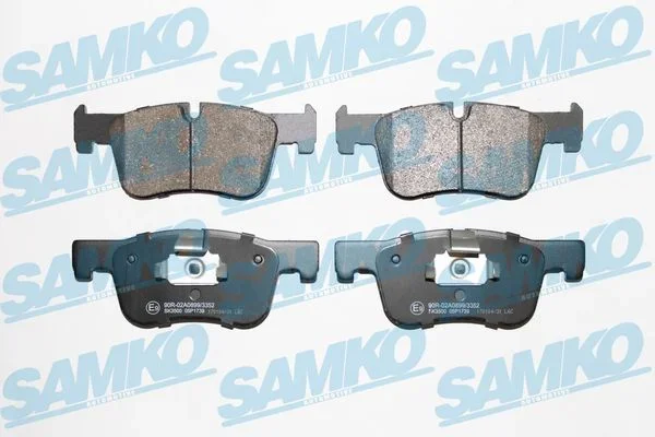 Sada brzdových destiček, kotoučová brzda SAMKO 5SP1739