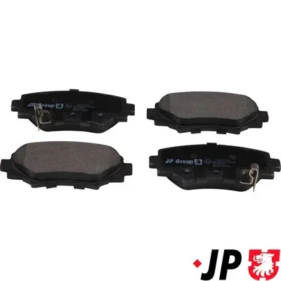 Sada brzdových destiček, kotoučová brzda JP GROUP 3863701110