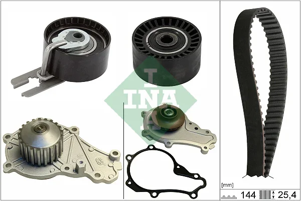 Vodni pumpa + sada ozubeneho remene Schaeffler INA 530061530