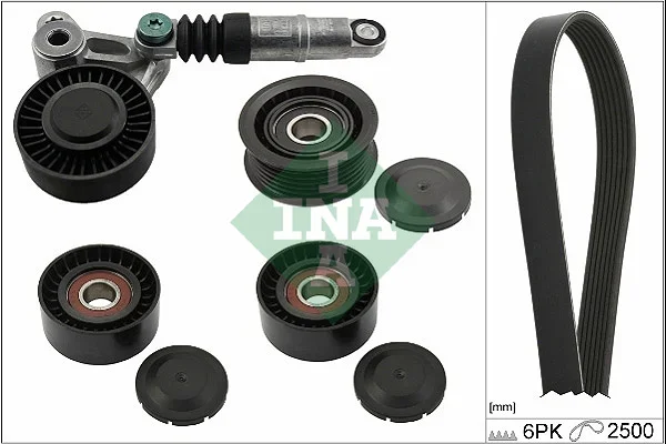 Sada žebrovaných klínových řemenů Schaeffler INA 529047210