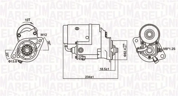 Startér MAGNETI MARELLI 063721154010