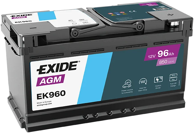 startovací baterie EXIDE EK960