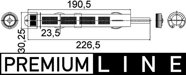 Susarna, klimatizace MAHLE AD289000P