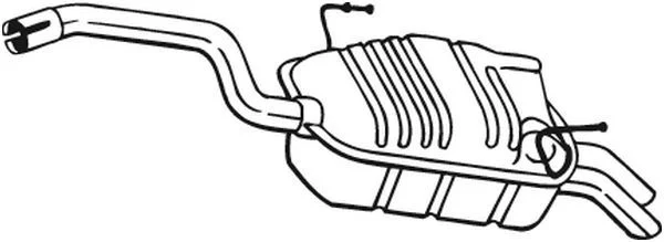 BS 190-903 Zadni tlumic vyfuku BOSAL