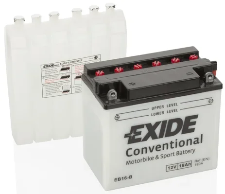 startovací baterie EXIDE EB16-B startovací baterie EXIDE EB16-B