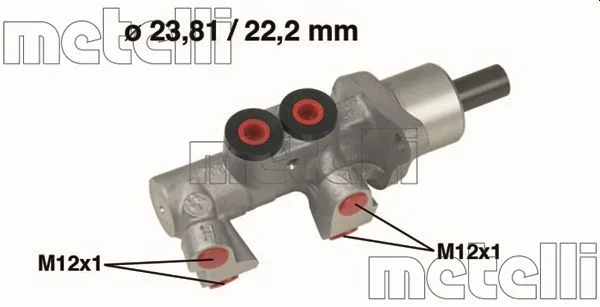 Hlavní brzdový válec METELLI 05-0564 – OE 34316752540