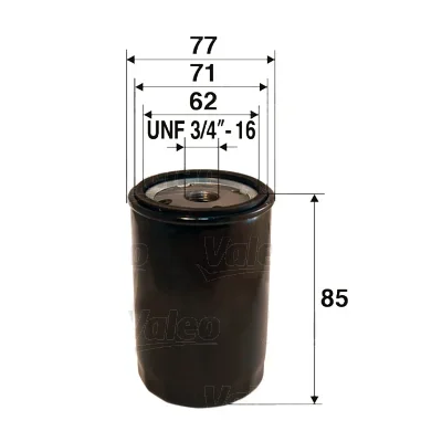 Olejový filtr VALEO 586073