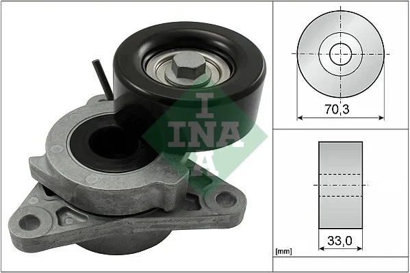 Napinaci rameno, zebrovany klinovy remen Schaeffler INA 534060610