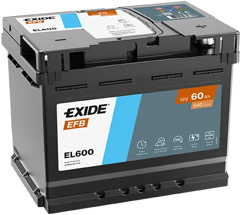 startovací baterie EXIDE EL600