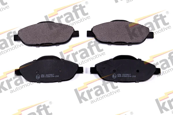 Sada brzdových destiček, kotoučová brzda KRAFT AUTOMOTIVE 6005507