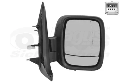 Vnější zpětné zrcátko VAN WEZEL 3891808