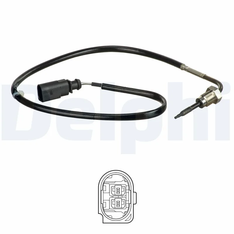 Čidlo, teplota výfukových plynů DELPHI TS30156 – OE 03L906088BN Čidlo, teplota výfukových plynů DELPHI TS30156 – OE 03L906088BN