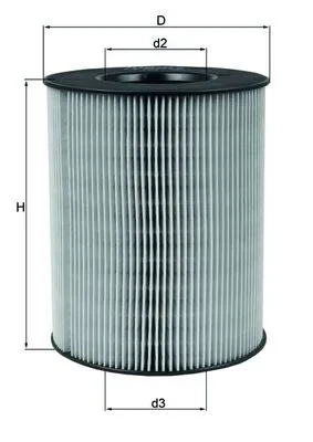 Vzduchový filtr MAHLE LX794