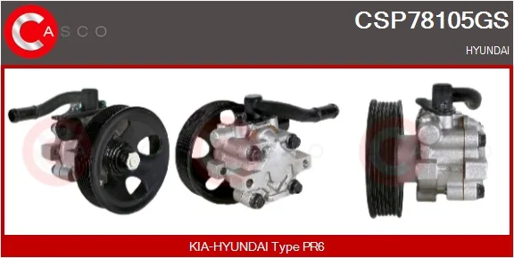 Hydraulické čerpadlo, řízení CASCO CSP78105GS – OE 5710026300 Hydraulické čerpadlo, řízení CASCO CSP78105GS – OE 5710026300
