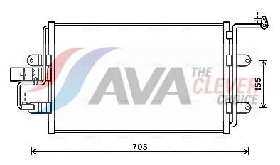 Kondenzátor, klimatizace AVA Clever Choice AI5130
