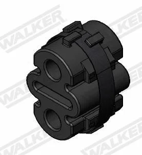 Gumový popruh, výfukový systém WALKER 82059