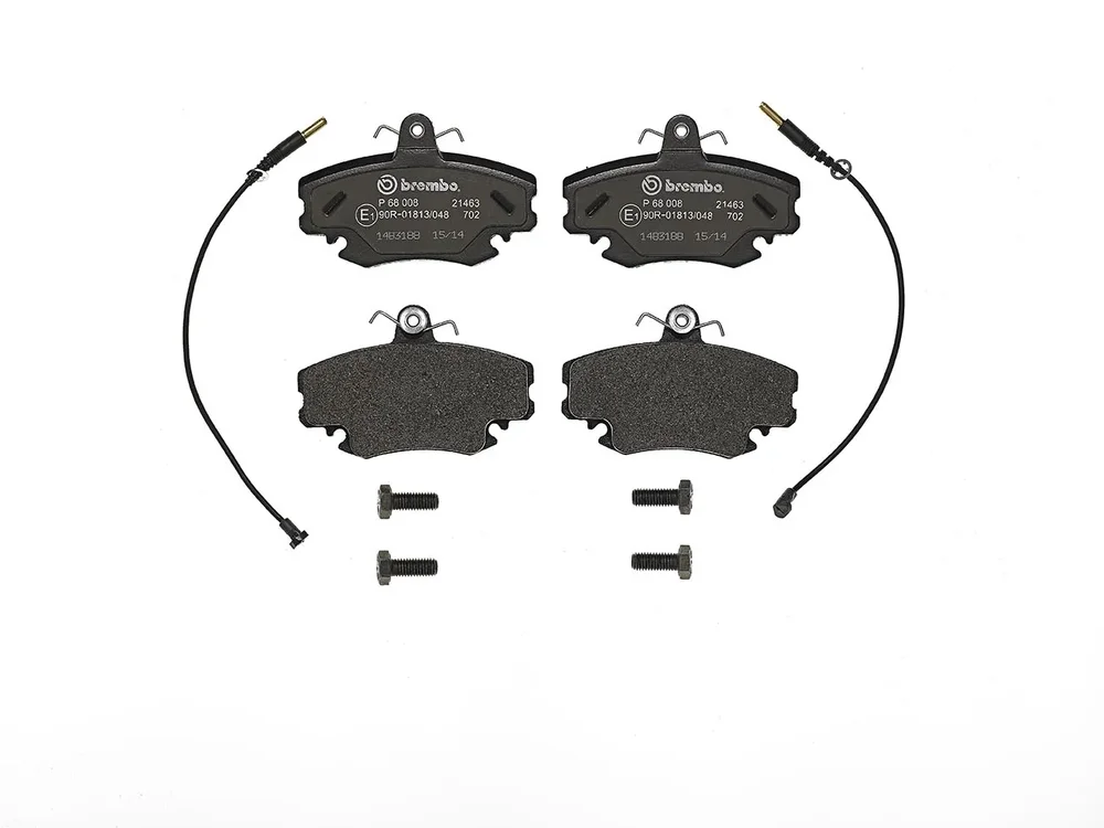 Sada brzdových destiček, kotoučová brzda BREMBO P68008