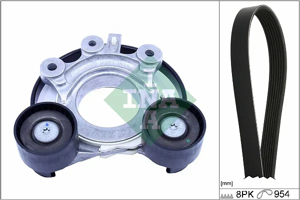 Sada žebrovaných klínových řemenů Schaeffler INA 529052210
