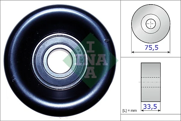 Napinaci kladka, zebrovany klinovy remen Schaeffler INA 531082710 Napinaci kladka, zebrovany klinovy remen Schaeffler INA 531082710