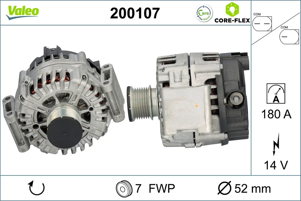 Startér VALEO 200107 Startér VALEO 200107