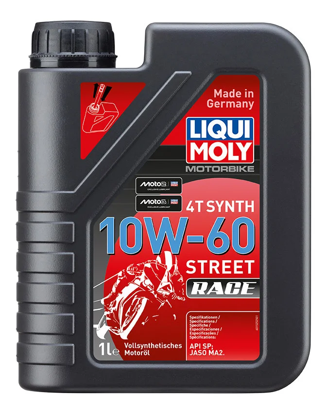 Motorový olej motorbike 4t synth 10w-60 street race LIQUI MOLY 1525