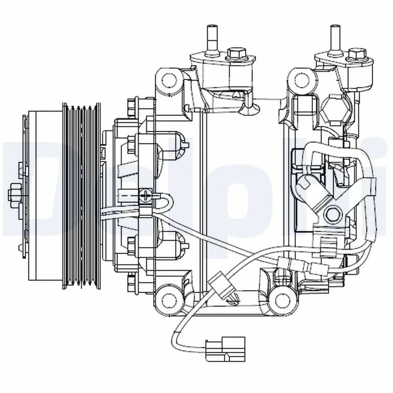 Kompresor, klimatizace DELPHI CS20510 – OE 38810-RB0-006 Kompresor, klimatizace DELPHI CS20510 – OE 38810-RB0-006