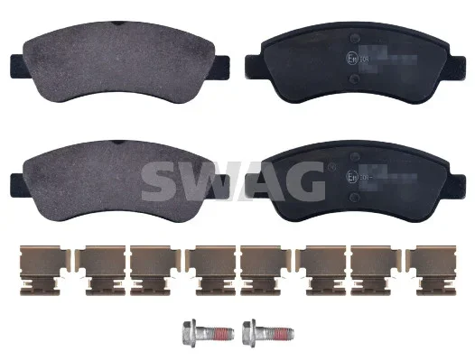 Sada brzdových destiček, kotoučová brzda SWAG 62916432