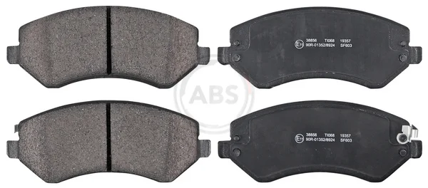 Sada brzdových destiček, kotoučová brzda A.B.S. 38856
