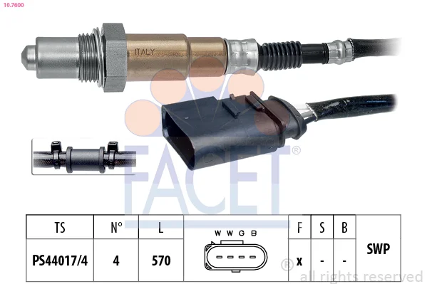 Lambda sonda FACET 10.7600