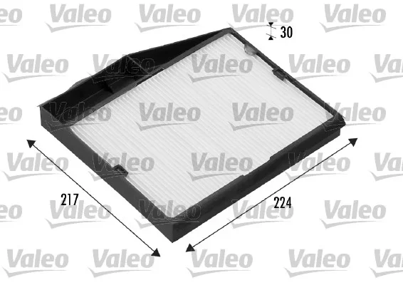Filtr, vzduch v interiéru VALEO 698535