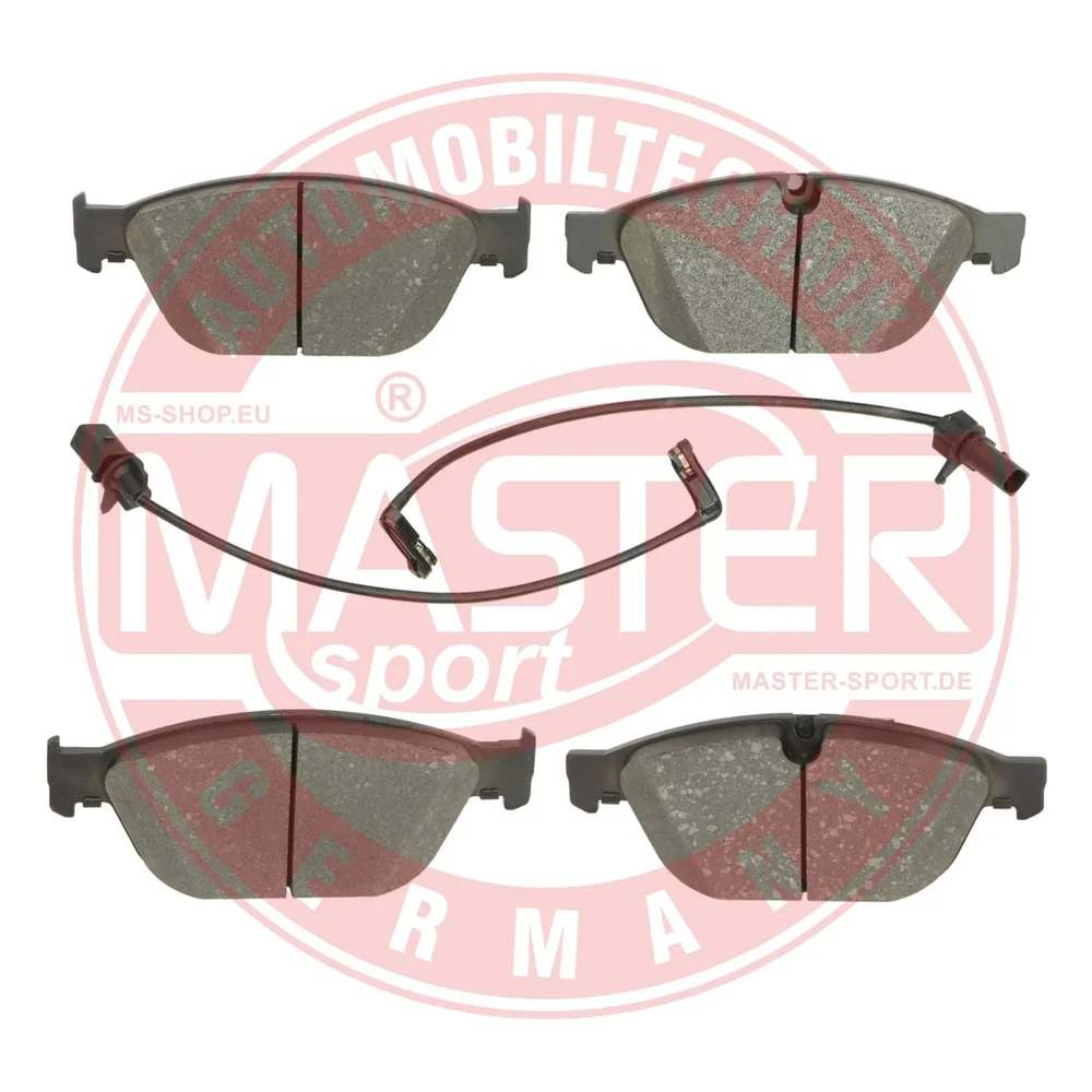 Sada brzdových destiček, kotoučová brzda MASTER-SPORT GERMANY 13046072812N-SET-MS